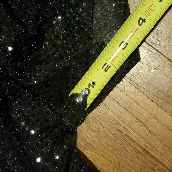 Semi-Sheer Sparly Booty Shorts - Picture 4 of 5